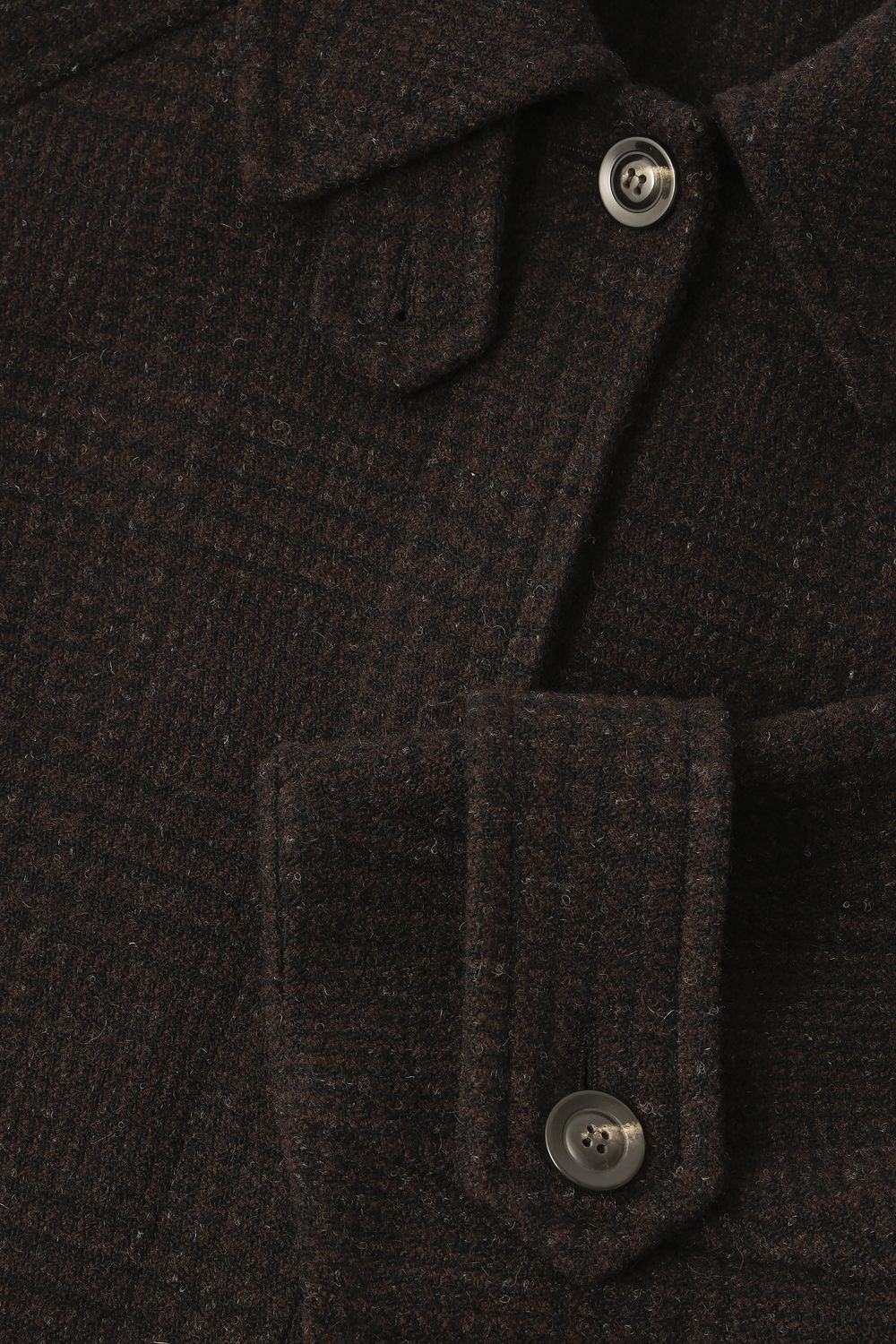 Manteau Berlin - Marron/Noir - Laine - Femme