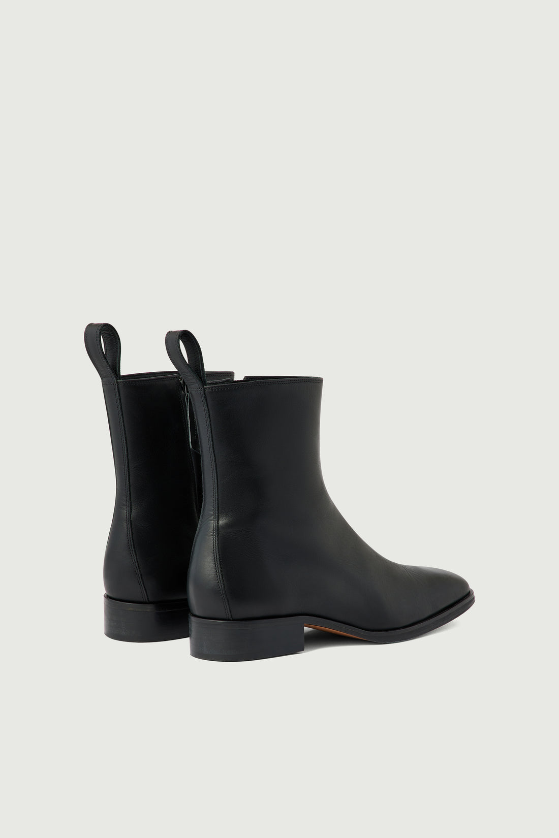 Bottines West - Noir - Cuir - Femme