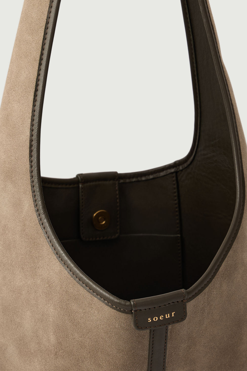 Cabas Delice - Gris - Cuir - Femme